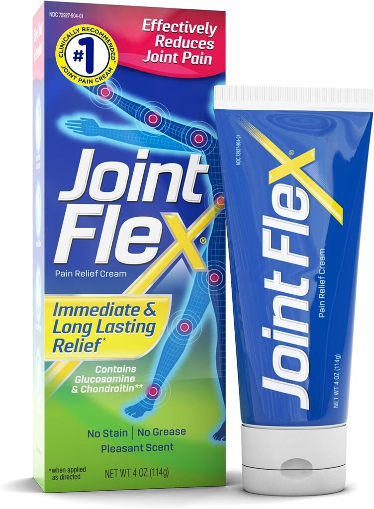 JointFlex Pain Relief Cream for Joint Arthritis, 4 Oz